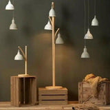 Blyton 3 Light Floor Lamp complete with Painted Shade.