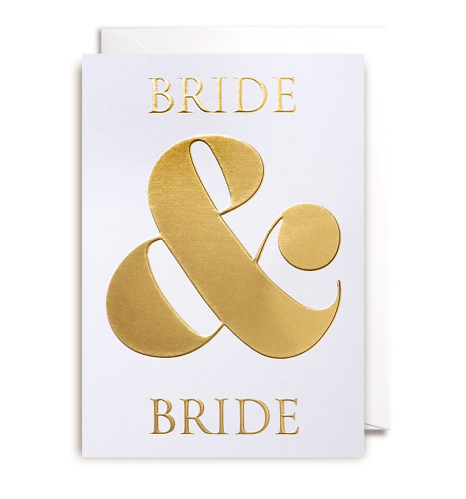 Bride and Bride Greeting Card - Persora