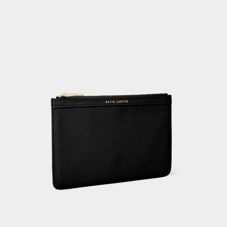 Cleo Pouch in Black - Persora