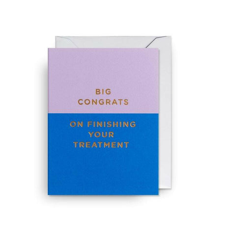 Congrats on Finishing Your Treatment Mini Card - Persora