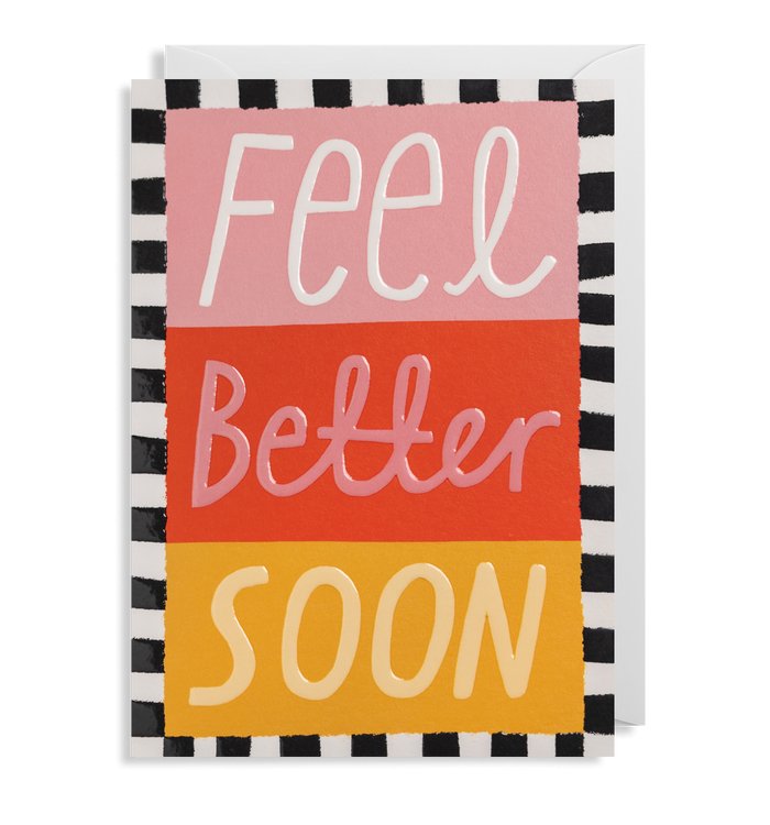 Feel Better Soon Card - Persora