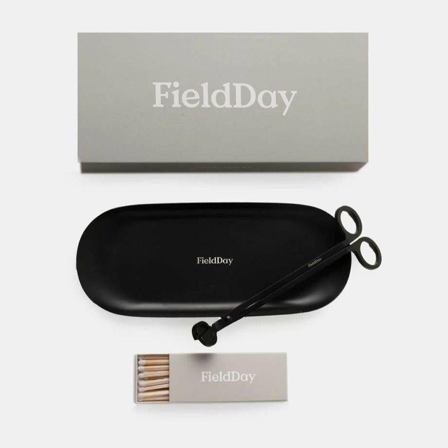 Field Day Candle Care Kit with Wick Trimming Scissors.