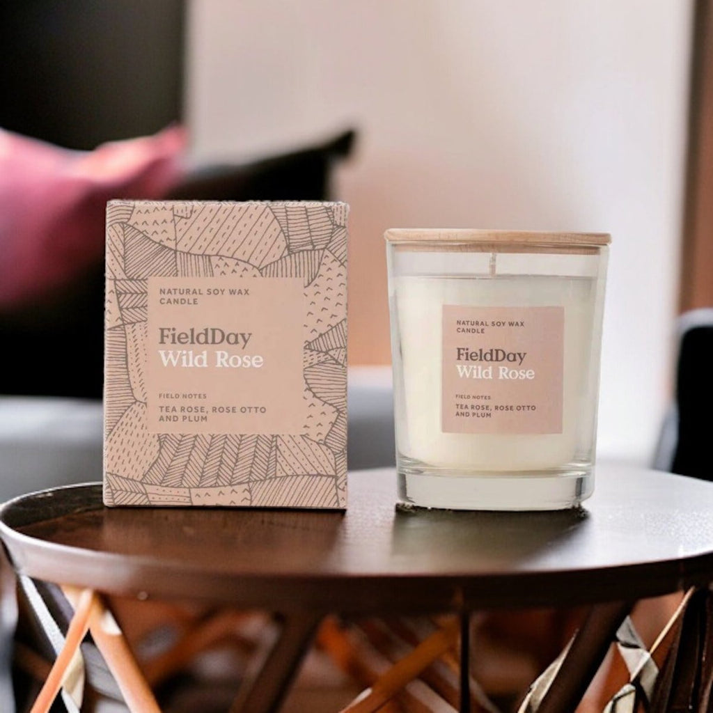 Field Day Wild Rose Large Candle - Persora