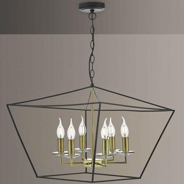 Carmen 6 on sale light geometric pendant