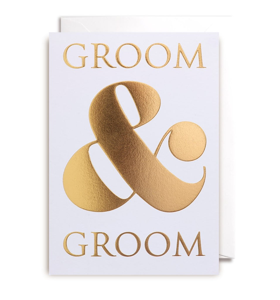 Groom and Groom Greeting Card - Persora