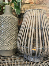 Large Grey Willow Lantern.