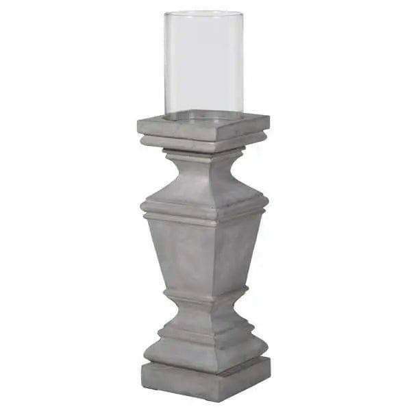Large Concrete Candle Holder.