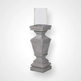 Large Concrete Candle Holder.