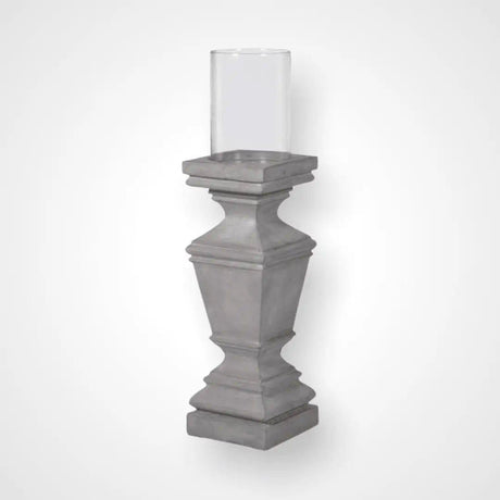 Large Concrete Candle Holder.