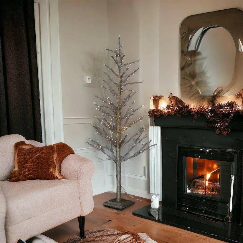 LED Champagne Twig Tree.