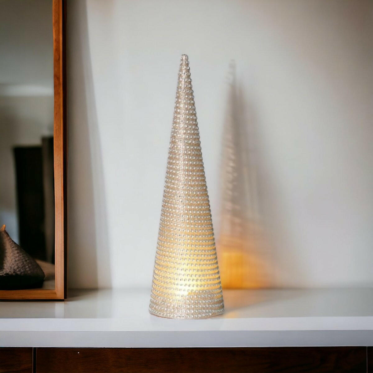 Light Up Diamanté Christmas Tower - Persora