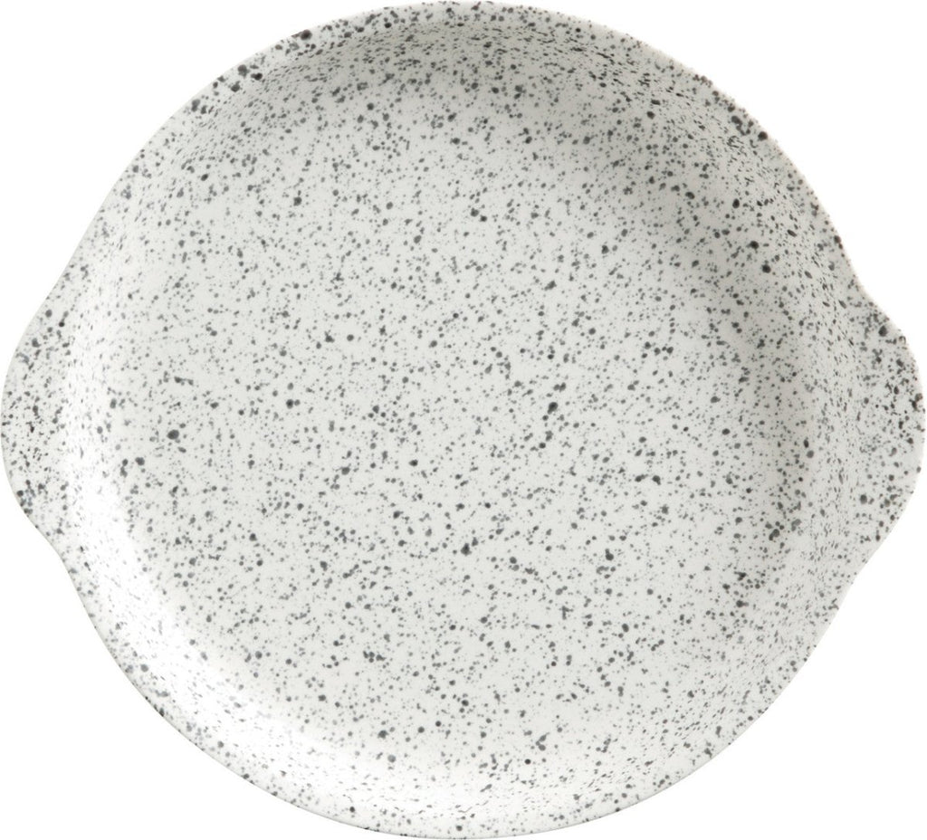 Maxwell & Williams Caviar Speckle 20cm Plate With Handle - Persora
