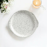 Maxwell & Williams Caviar Speckle 20cm Plate With Handle - Persora