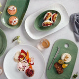 Maxwell & Williams Panama 39cm Oblong White Platter.
