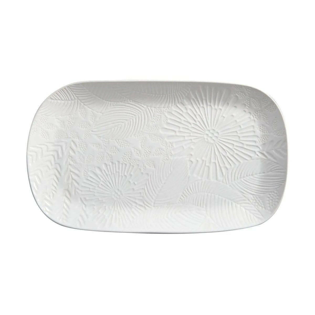 Maxwell & Williams Panama 39cm Oblong White Platter.