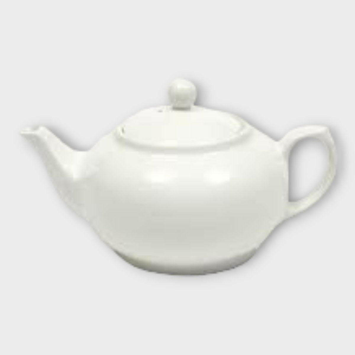 Maxwell & Williams White Basics Fluted Tea Pot.