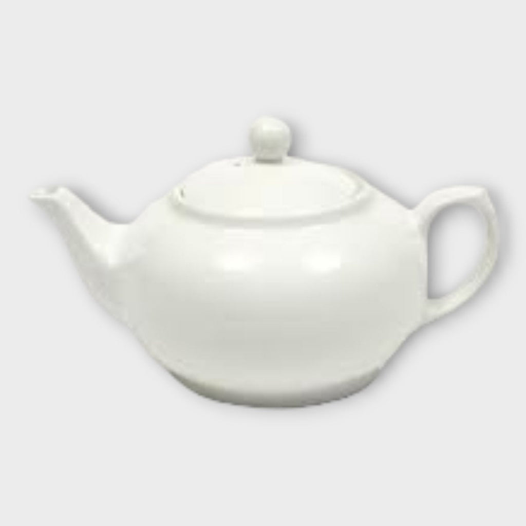 Maxwell & Williams White Basics Fluted Tea Pot - Persora