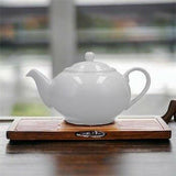 Maxwell & Williams White Basics Fluted Tea Pot.