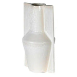 Mid Century Design White Vase.