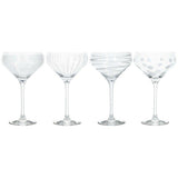 Mikasa Cheers Champagne Saucers.
