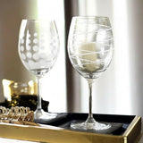 Mikasa Cheers Red Wine Glasses.