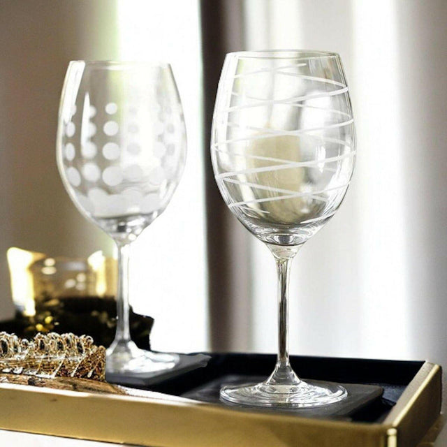 Mikasa Cheers Red Wine Glasses.