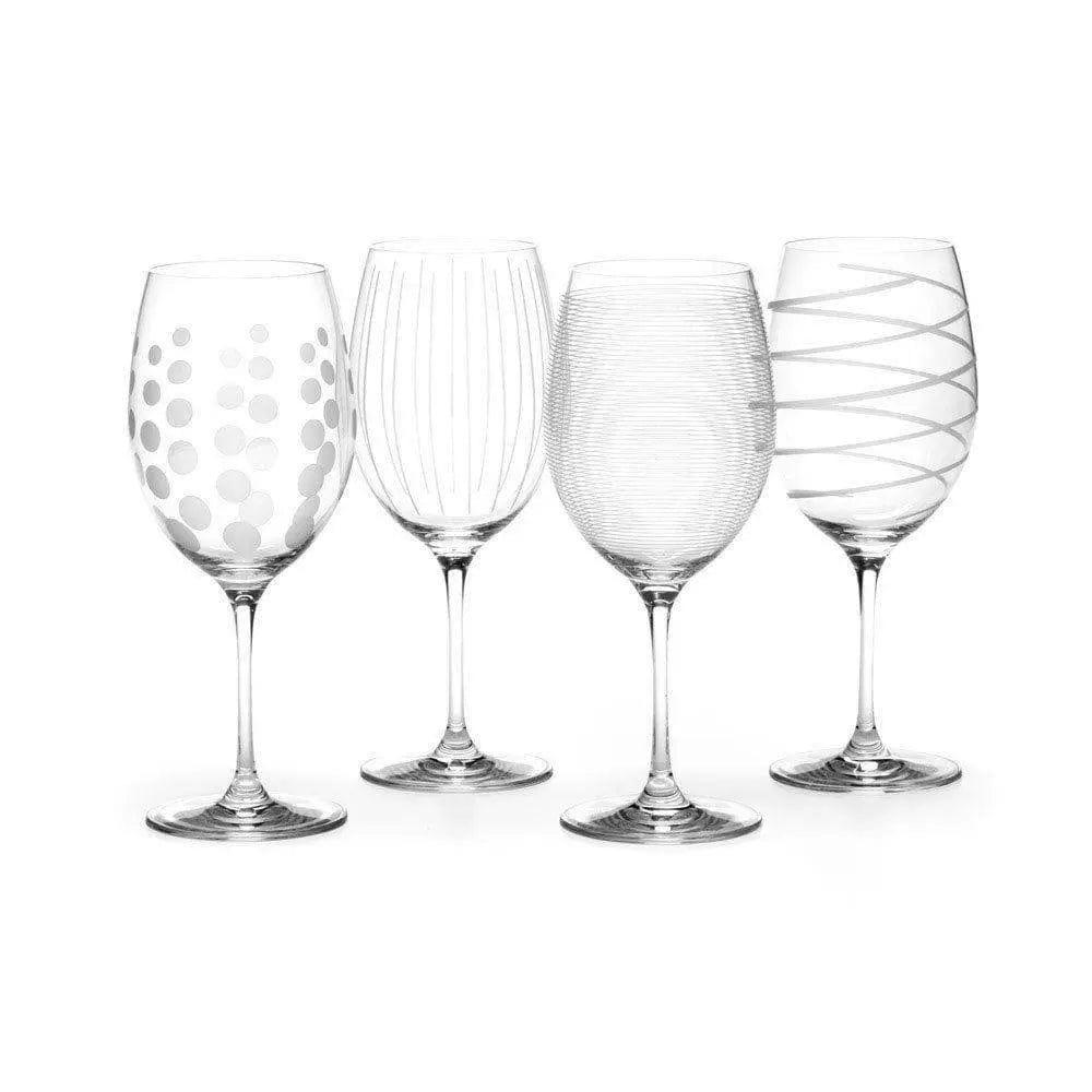 Mikasa Cheers Set of 4 Red Wine Glasses - Persora