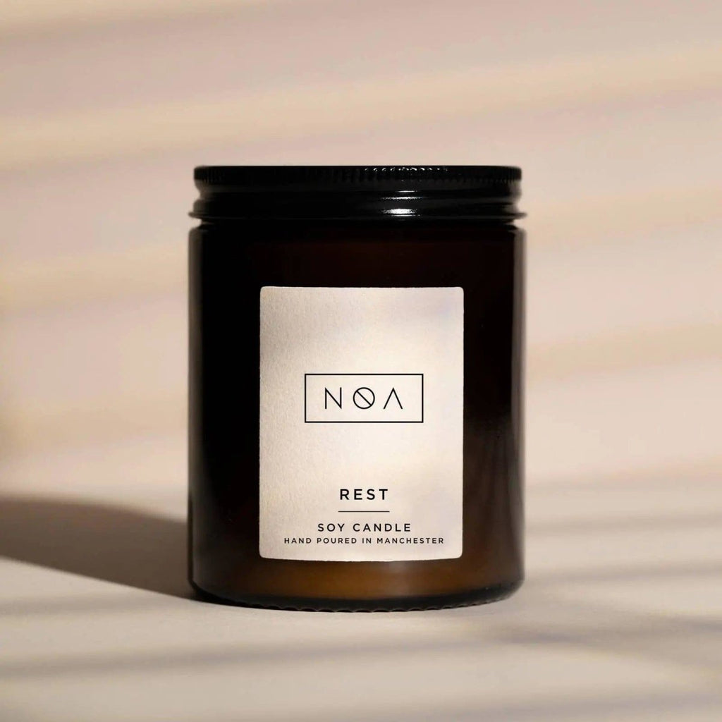 NOA Rest Soy Vegan Friendly Scented Candle - Persora