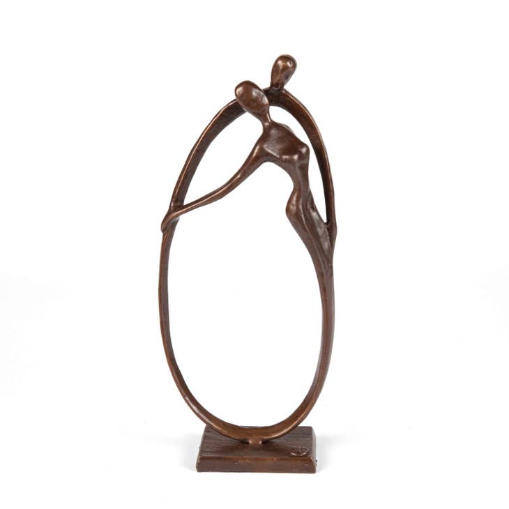 Open Edition Circle of Love Bronze Sculpture - Persora