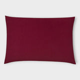Oxblood Red Velvet Cushion.