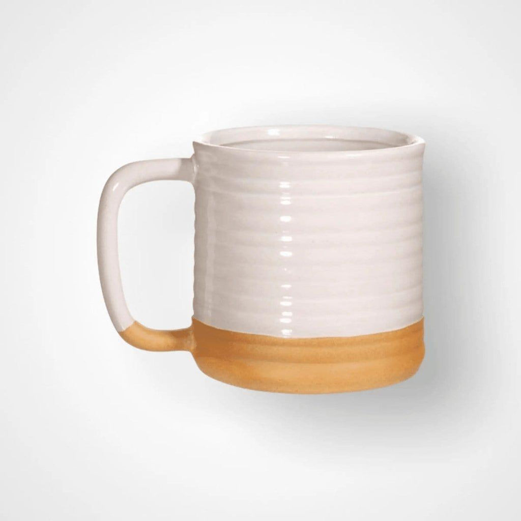 Rustic White Mug - Persora
