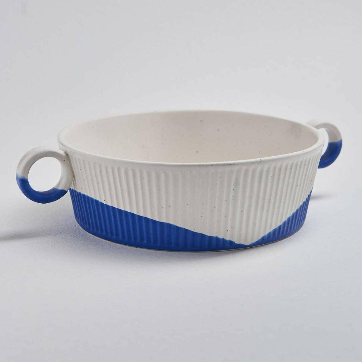Santorini Ceramic Large Bowl.