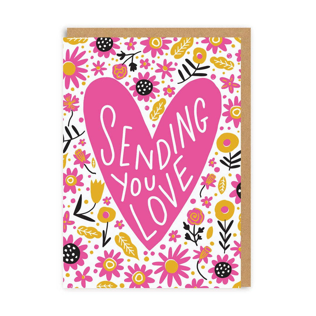 Sending You Love Greeting Card - Persora