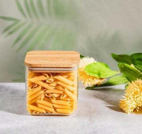 Small Glass Storage Container.