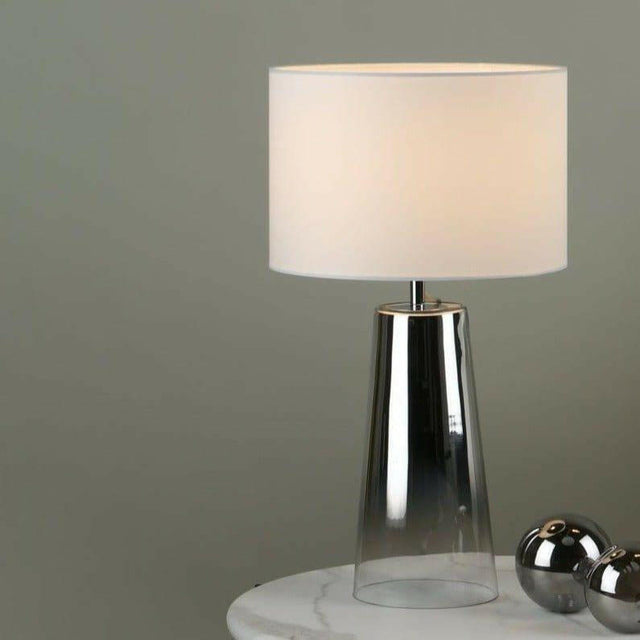 Smokey Table Lamp.