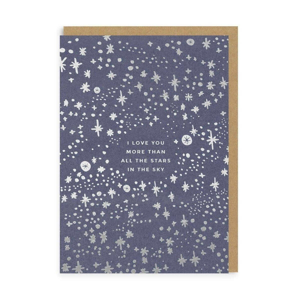 Stars In The Sky Greeting Card.