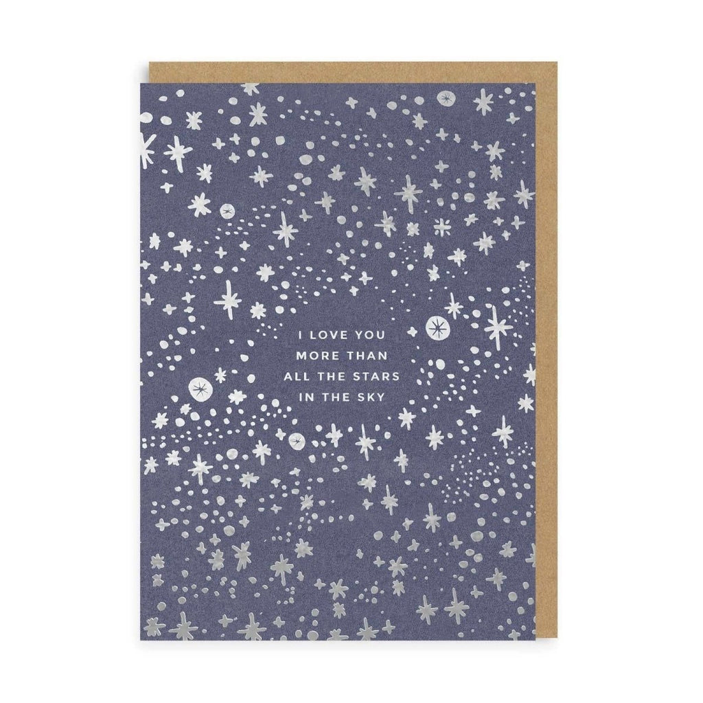 Stars In The Sky Greeting Card - Persora