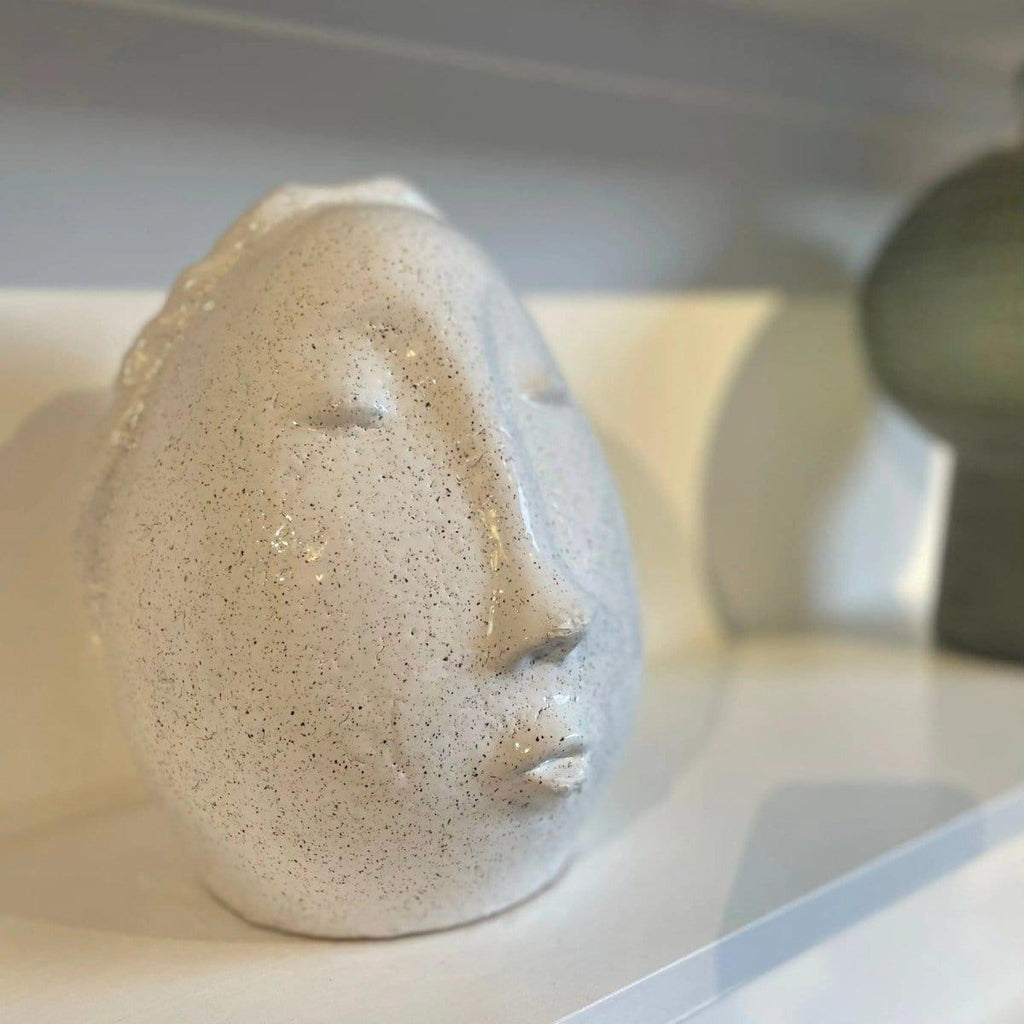 Stoneware Ceramic Head Sculpture - Persora