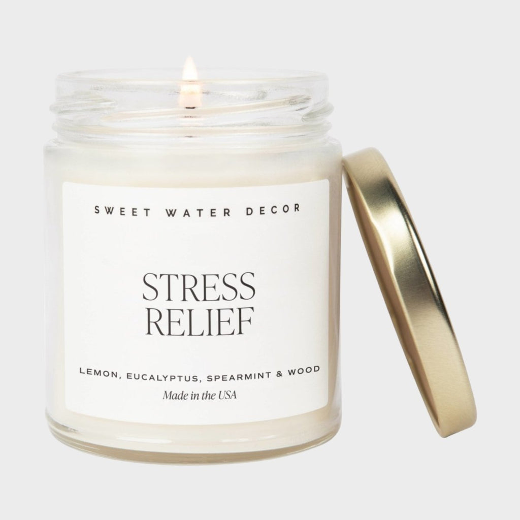 Stress Relief Vegan Friendly Soy Candle - Persora