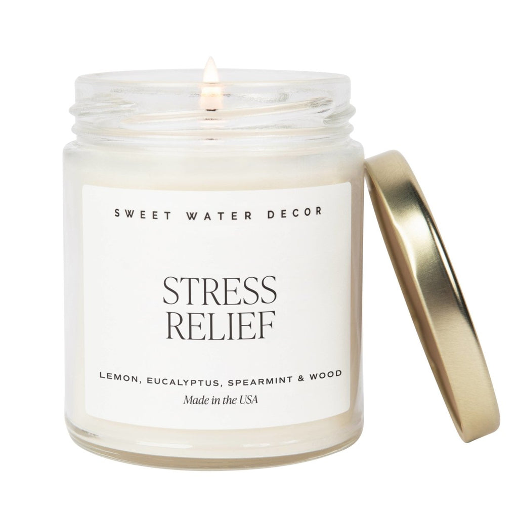 Stress Relief Vegan Friendly Soy Candle - Persora