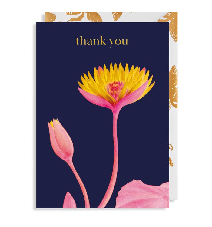 Thank You Flower Card - Persora