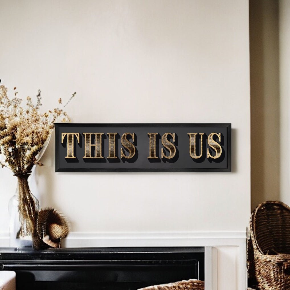 This Is Us Sign - Persora