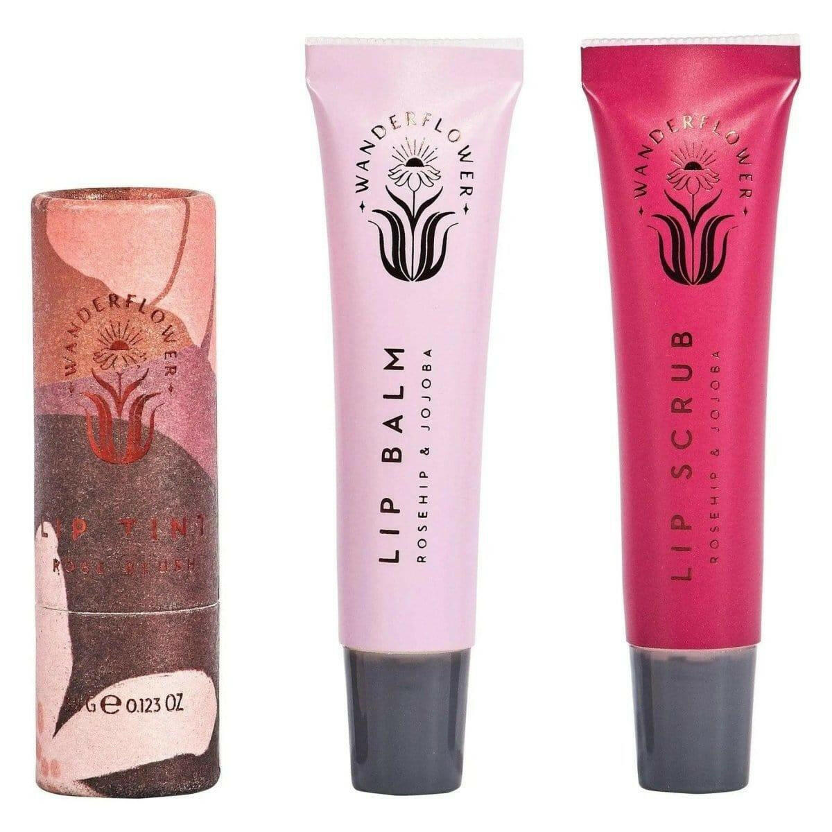 Wanderflower Lip Care Kit.