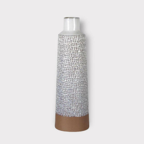 White Textured Vase - Persora